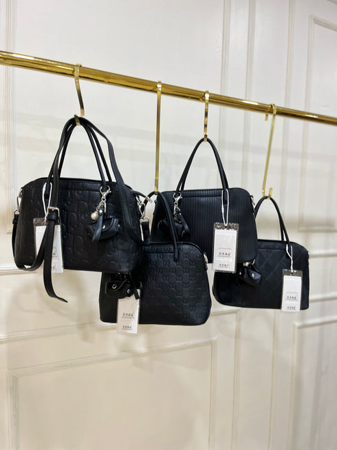 Classy Solid Color Hand and Shoulder Bags